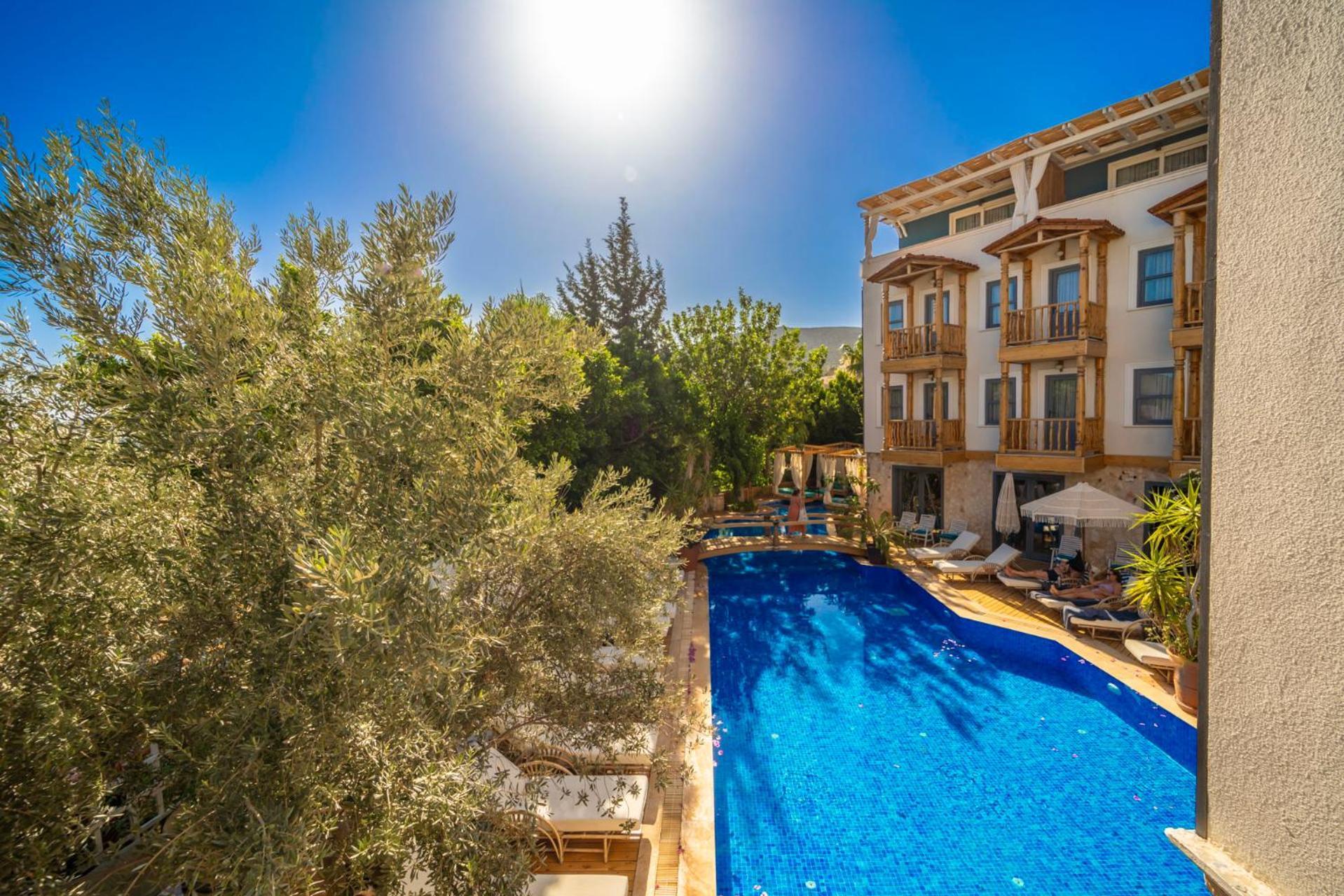 Elixir Hotel Kalkan Exterior foto